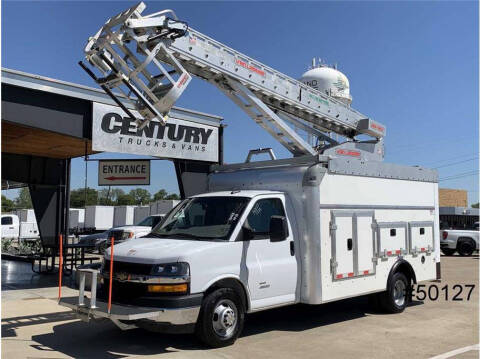 2022 Chevrolet Express for sale at CENTURY TRUCKS & VANS in Grand Prairie TX