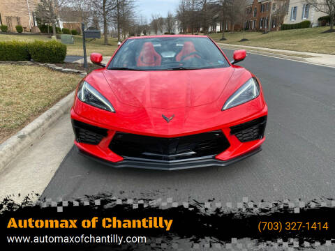 2022 Chevrolet Corvette for sale at Automax of Chantilly in Chantilly VA