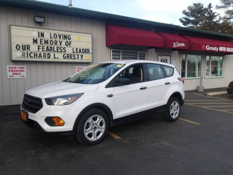 2019 Ford Escape for sale at GRESTY AUTO SALES in Loves Park IL