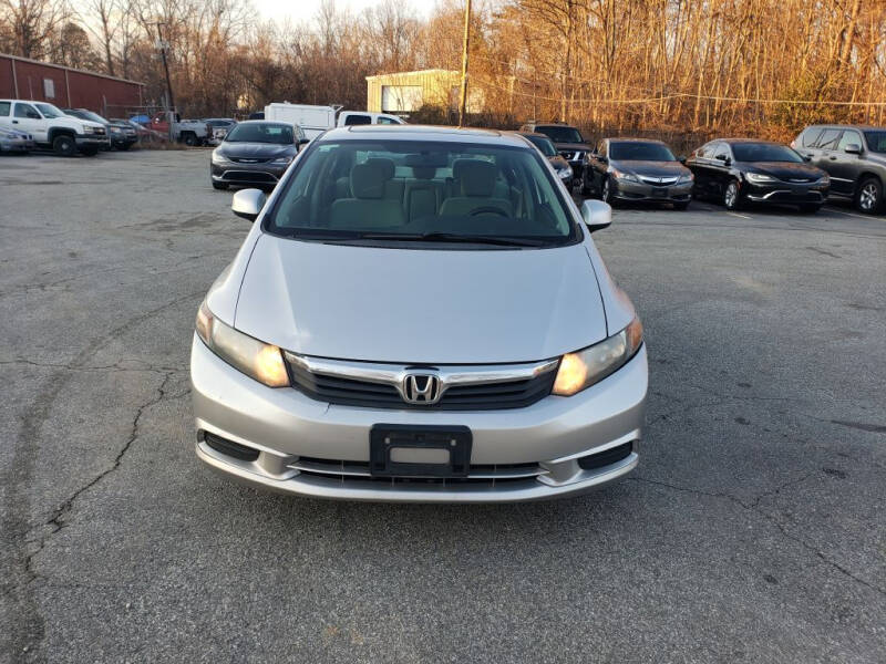 2012 Honda Civic for sale at AMANA AUTO SALES in Greensboro NC