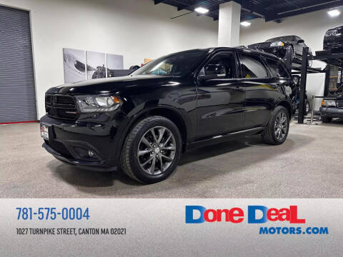 2017 Dodge Durango for sale at DONE DEAL MOTORS in Canton MA
