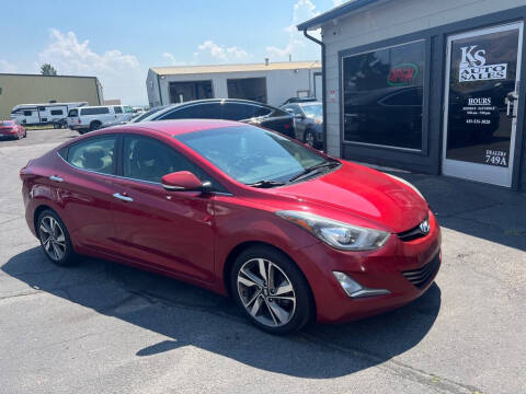 2015 Hyundai Elantra for sale at K & S Auto Sales in Smithfield UT