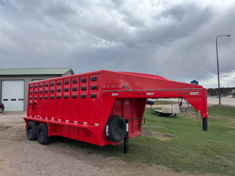 2025 Eagle X Stock Trailer for sale at Northern Car Brokers in Belle Fourche SD