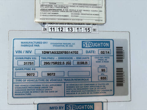 2015 Stoughton  Reitnouer