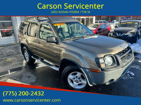 2002 Nissan Xterra for sale at Carson Servicenter in Carson City NV