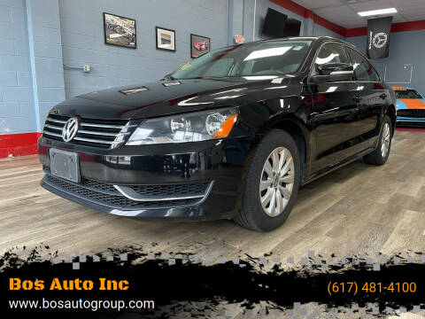 2013 Volkswagen Passat for sale at Bos Auto Inc in Quincy MA