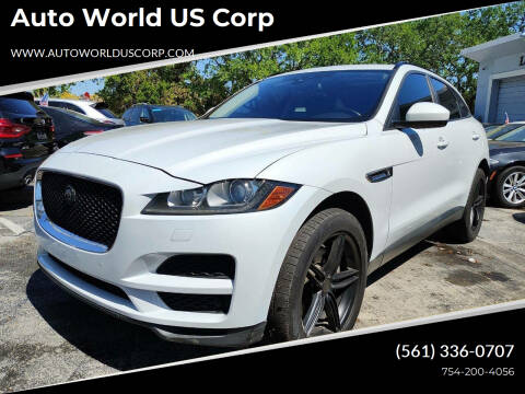 2017 Jaguar F-PACE for sale at Auto World US Corp in Plantation FL