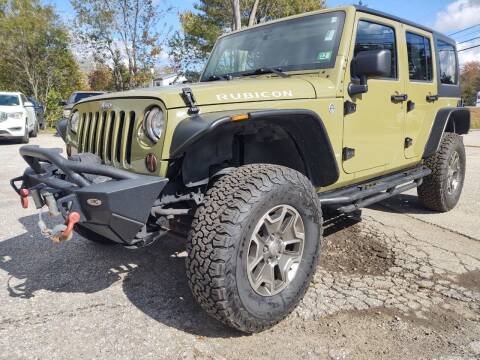 2013 Jeep Wrangler Unlimited for sale at taz automotive inc DBA: Granite State Motor Sales in Pittsfield NH