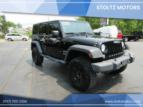 2014 Jeep Wrangler Unlimited for sale at Stoltz Motors in Troy OH