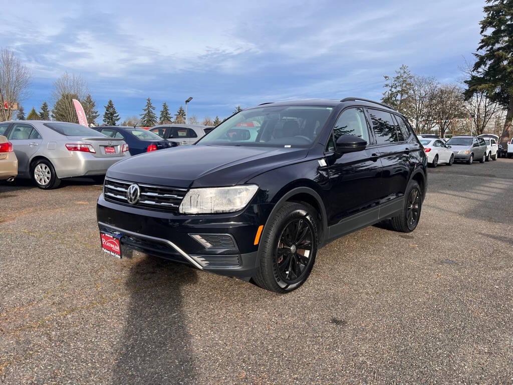 2020 Volkswagen Tiguan for sale at PLATINUM AUTO SALES INC in Lacey, WA