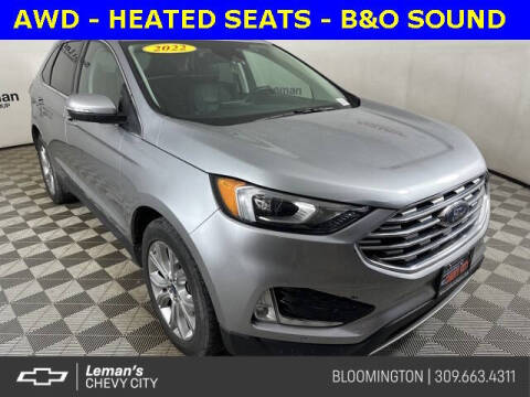 2022 Ford Edge for sale at Leman's Chevy City in Bloomington IL