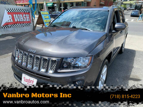 2014 Jeep Compass for sale at Vanbro Motors Inc in Staten Island NY