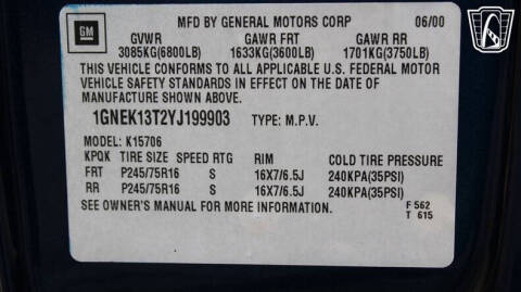 2000 Chevrolet Tahoe