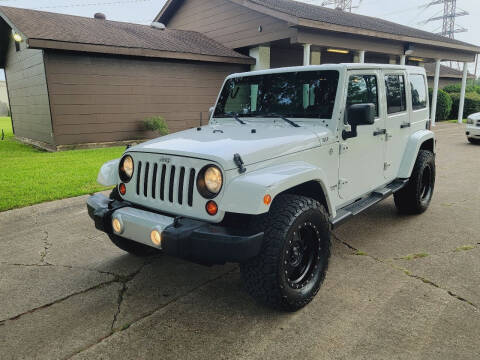 2013 Jeep Wrangler Unlimited for sale at MOTORSPORTS IMPORTS in Houston TX