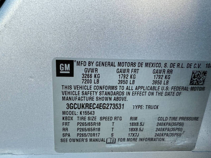 2014 Chevrolet Silverado 1500 LT Z71