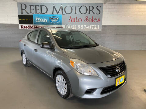 2013 Nissan Versa for sale at REED MOTORS LLC in Phoenix AZ