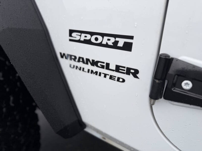 2016 Jeep Wrangler Unlimited Sport