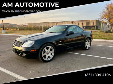 2000 Mercedes-Benz SLK for sale at AM AUTOMOTIVE in Forest Lake MN