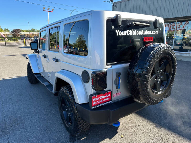 2012 Jeep Wrangler Unlimited Arctic