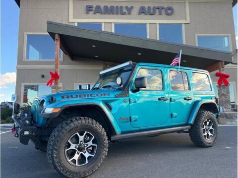 2020 Jeep Wrangler Unlimited for sale at Moses Lake Family Auto Center in Moses Lake WA