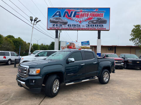 2017 GMC Canyon for sale at ANF AUTO FINANCE in Houston TX