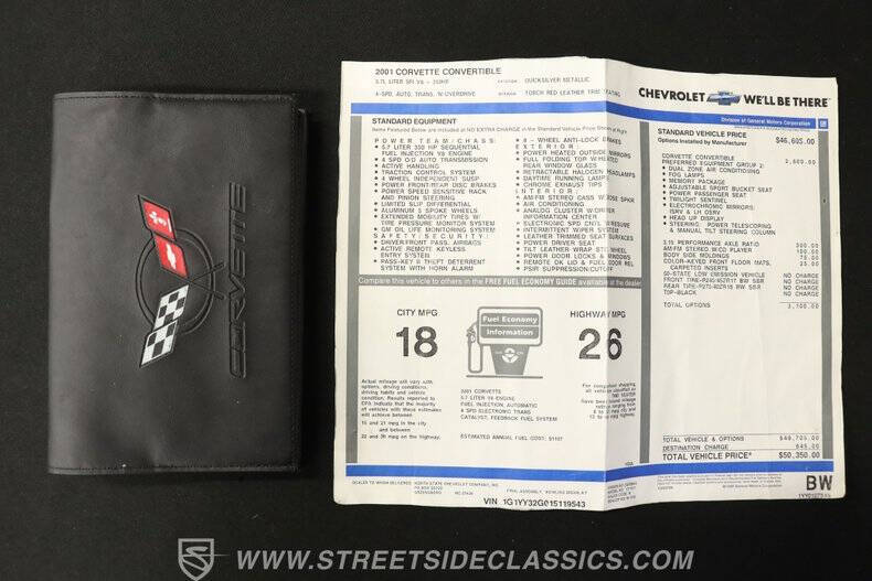 2001 Chevrolet Corvette