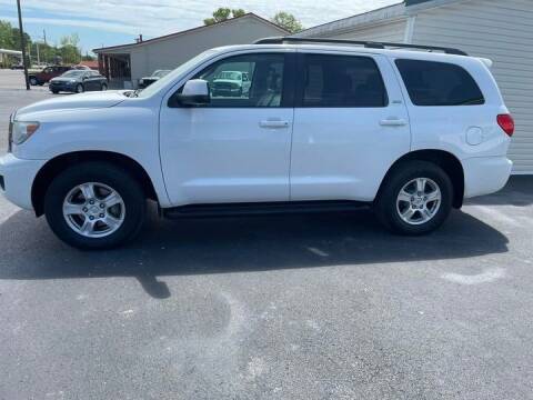 2013 Toyota Sequoia for sale at CRS Auto & Trailer Sales Inc in Clay City KY