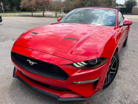 2020 Ford Mustang for sale at M.I.A Motor Sport in Houston TX