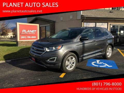2017 Ford Edge for sale at PLANET AUTO SALES in Lindon UT