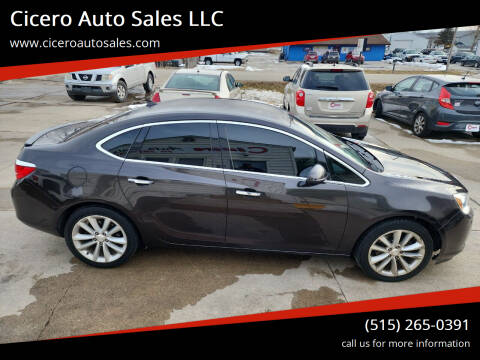 2012 Buick Verano for sale at Cicero Auto Sales LLC in Des Moines IA