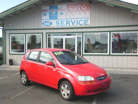 2006 Chevrolet Aveo for sale at 777 Auto Sales and Service in Tacoma WA