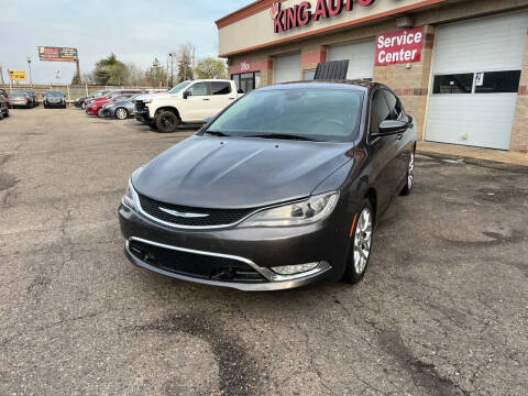 2015 Chrysler 200 for sale at KING AUTO SALES  II in Detroit MI