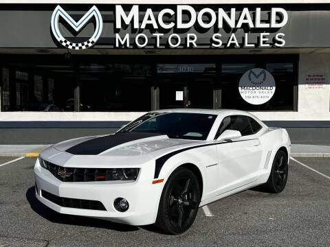2010 Chevrolet Camaro for sale at MacDonald Motor Sales in High Point NC