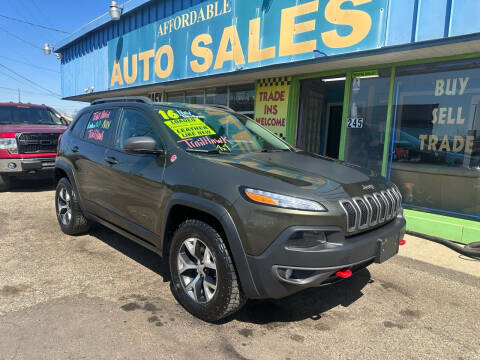 2016 Jeep Cherokee for sale at Affordable Auto Sales of Michigan in Pontiac MI