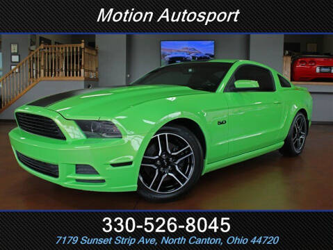 2013 Ford Mustang for sale at Motion Auto Sport in North Canton OH