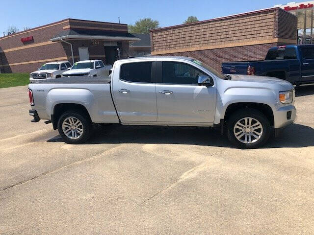 Used 2018 GMC Canyon SLT with VIN 1GTG6DEN0J1269569 for sale in Maquoketa, IA