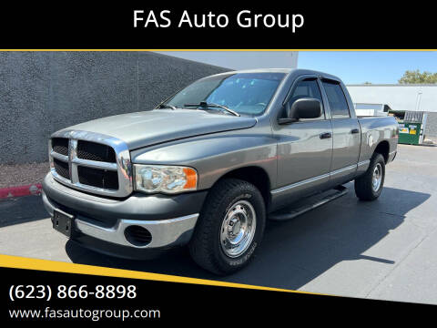 2005 Dodge Ram 1500 for sale at FAS Auto Group in Phoenix AZ