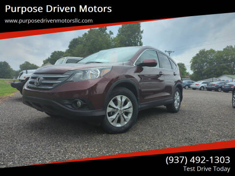 2013 Honda CR-V for sale at Purpose Driven Motors in Sidney OH
