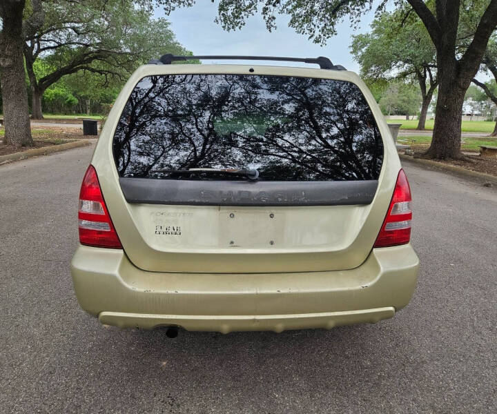 Used 2003 Subaru Forester XS with VIN JF1SG65643H700717 for sale in San Antonio, TX