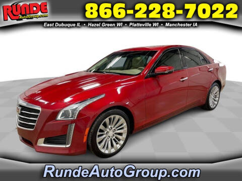 2016 Cadillac CTS for sale at Runde PreDriven in Hazel Green WI