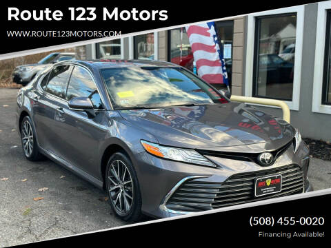 2022 Toyota Camry for sale at Route 123 Motors in Norton MA