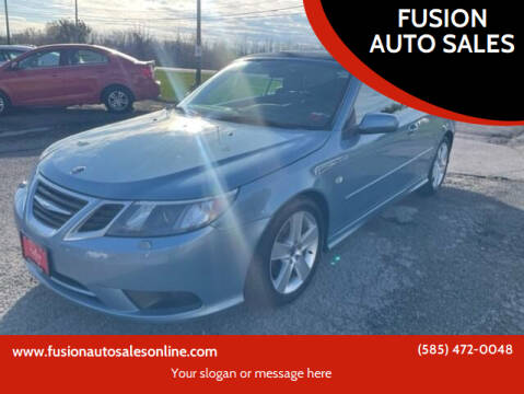 2008 Saab 9-3 for sale at FUSION AUTO SALES in Spencerport NY