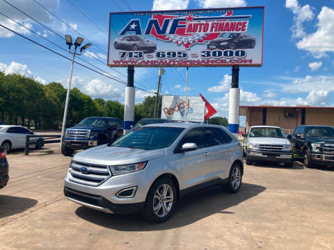 2017 Ford Edge for sale at ANF AUTO FINANCE in Houston TX