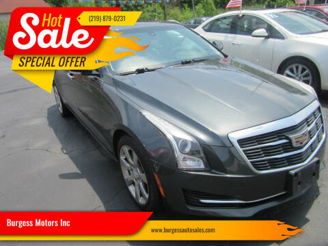 2015 Cadillac ATS for sale at Burgess Motors Inc in Michigan City IN