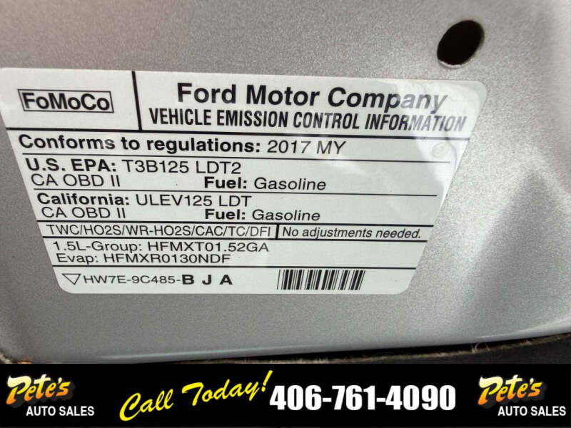 2017 Ford Escape SE