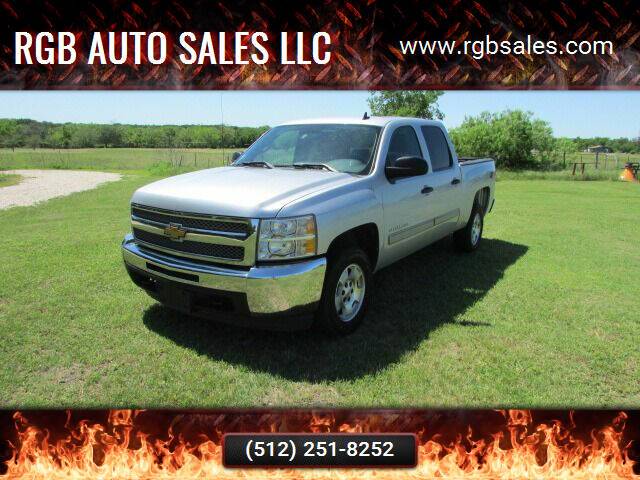 2013 Chevrolet Silverado 1500 for sale at RGB AUTO SALES LLC in Manor TX