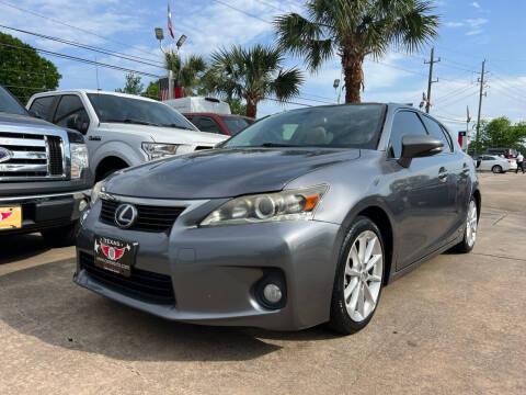 2012 Lexus CT 200h for sale at Car Ex Auto Sales in Houston TX
