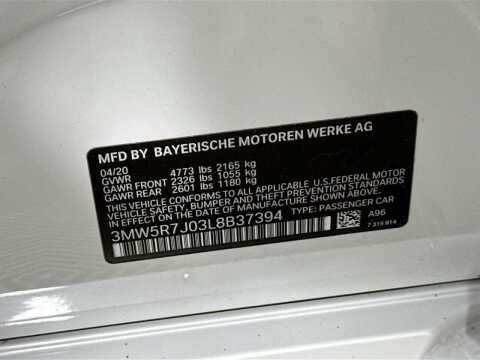 2020 BMW 3 Series 330i xDrive