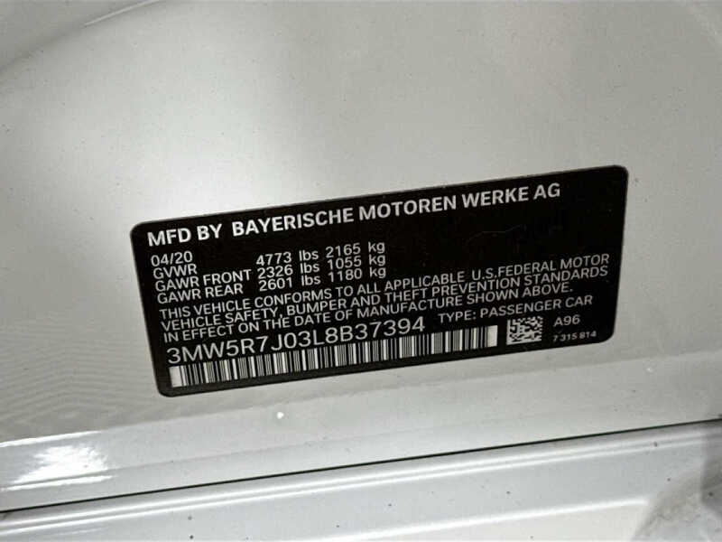 2020 BMW 3 Series 330i xDrive