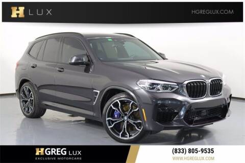2021 BMW X3 M for sale at HGREG LUX EXCLUSIVE MOTORCARS in Pompano Beach FL